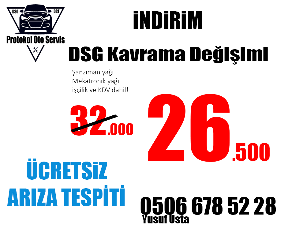Ankara DSG şanzıman bakım değişim tamiri